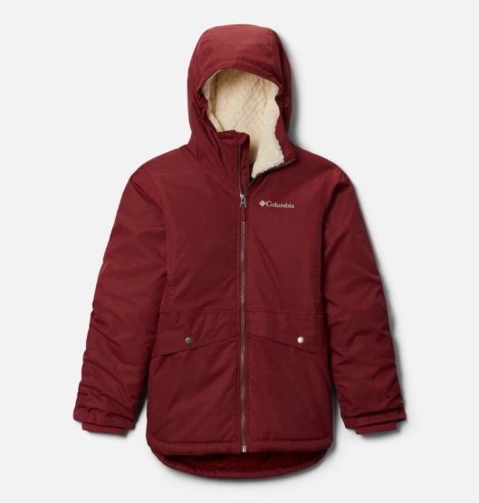 Columbia Porteau Cove Kids' Insulated Jacket Red | 603-MWRZXB