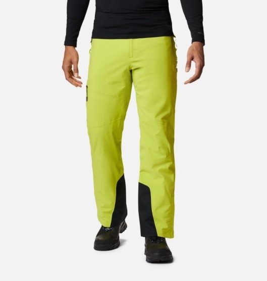 Columbia Powder Keg III Men's Ski Pants Yellow | 987-LWUFTA