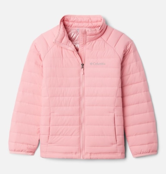 Columbia Powder Lite Kids' Puffer Jacket Pink | 169-SWKJBV