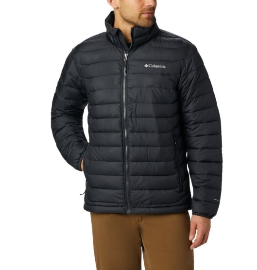 Columbia Powder Lite Men's Insulated Jacket Black | 130-PSQGJY