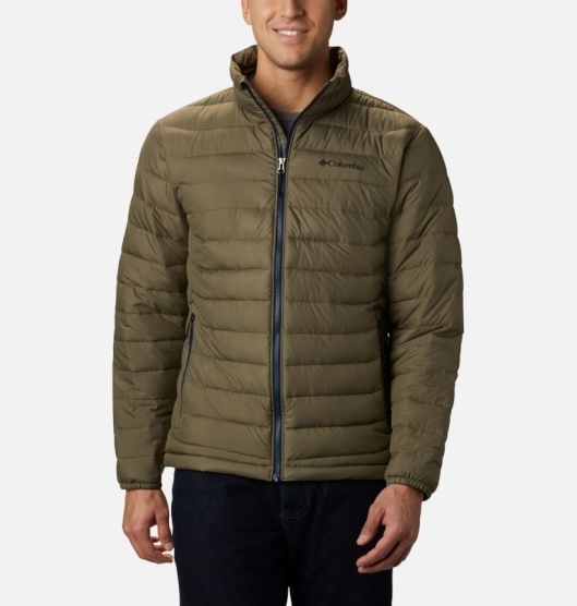 Columbia Powder Lite Men's Insulated Jacket Green | 250-IPYOSZ