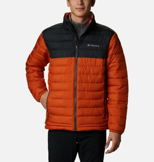 Columbia Powder Lite Men's Insulated Jacket Black | 681-SOPRJQ