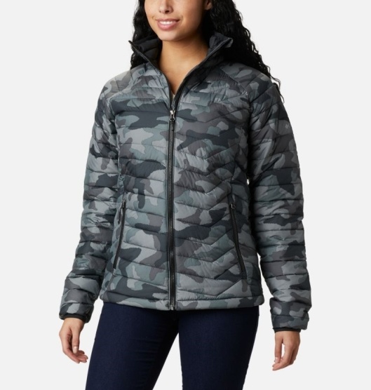 Columbia Powder Lite Women's Insulated Jacket Black | 872-VYBHGZ