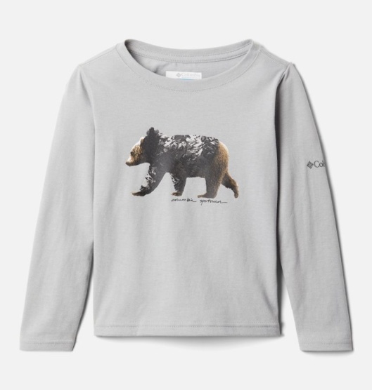 Columbia Primrose Hill Kids' T-Shirt Grey | 537-XGUVDA