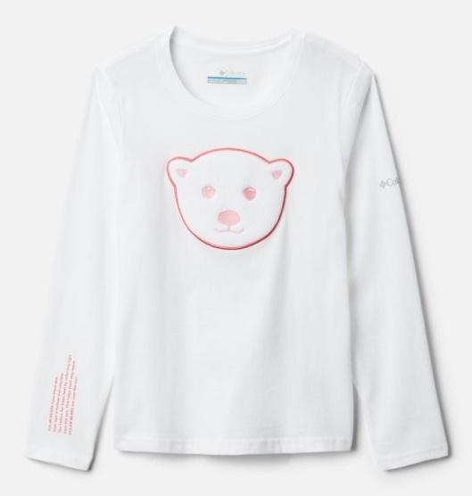 Columbia Primrose Hill Kids' T-Shirt White | 457-GDXYOP