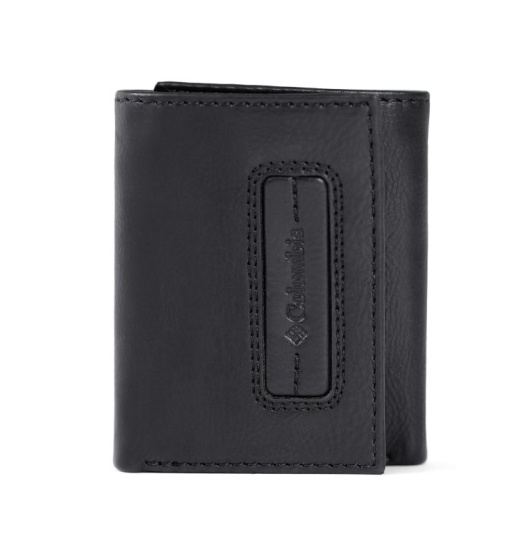 Columbia RFID Men's Wallets Black | 684-KLJUTW