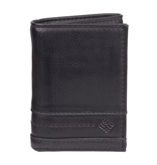 Columbia RFID Men's Wallets Black | 869-DVKRAP