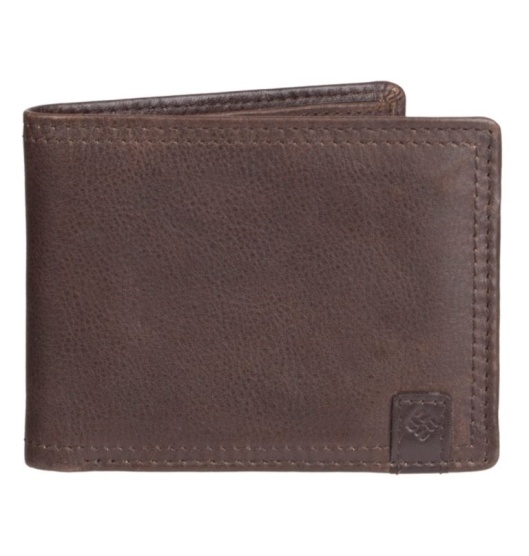 Columbia RFID Men's Wallets Brown | 172-XSHQDK