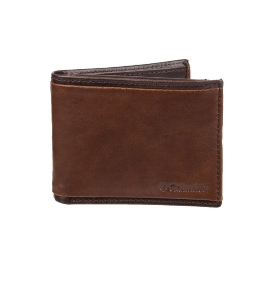 Columbia RFID Men's Wallets Brown | 694-QZSUYD