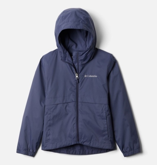 Columbia Rain-Zilla Kids' Rain Jacket Blue | 389-DNOGPJ