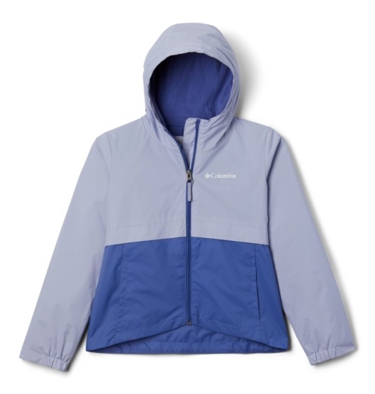 Columbia Rain-Zilla Kids' Rain Jacket Blue | 968-GWXAUZ