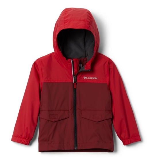 Columbia Rain-Zilla Kids' Rain Jacket Red | 634-CWGSHN