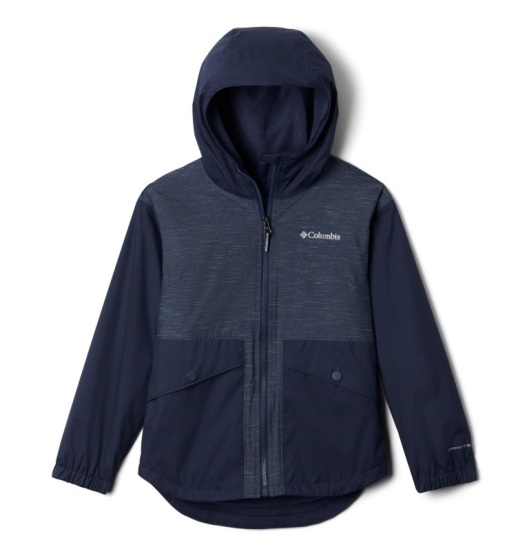 Columbia Rainy Trails Kids' Fleece Jacket Blue | 905-EGLSNV