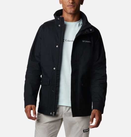 Columbia Ranch Men's Softshell Jacket Black | 260-JDKMYW