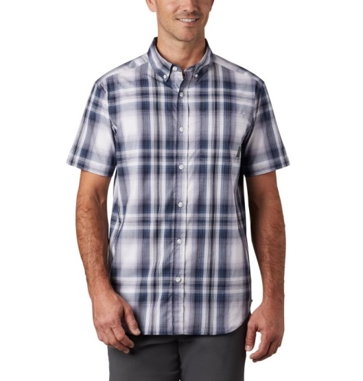 Columbia Rapid Rivers II Men's Shirts Navy | 281-YPVGTZ