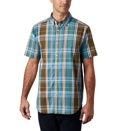 Columbia Rapid Rivers II Men's Shirts Olive | 260-LCJRBT