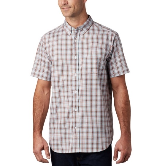 Columbia Rapid Rivers II Men's Shirts Orange | 732-JDNZUF