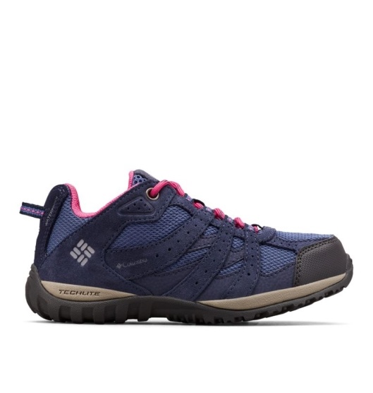 Columbia Redmond Kids' Hiking Shoes Pink | 427-RVLFQP