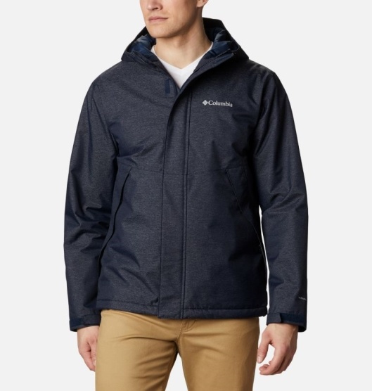 Columbia Ridge Gates Men's Insulated Jacket Navy | 736-USPMHN