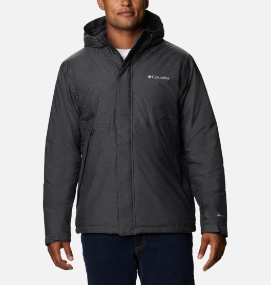 Columbia Ridge Gates Men's Insulated Jacket Black | 957-QTJMUI