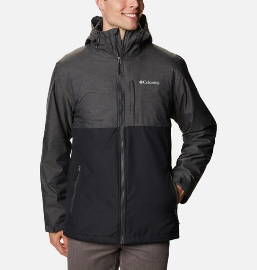 Columbia Ridge Gates Men's Interchange 3 In 1 Jacket Black | 095-PINUCV