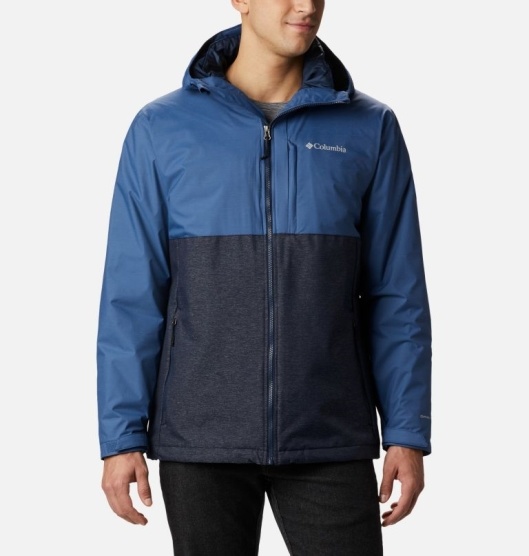 Columbia Ridge Gates Men's Interchange 3 In 1 Jacket Navy Blue | 892-CQAGVR