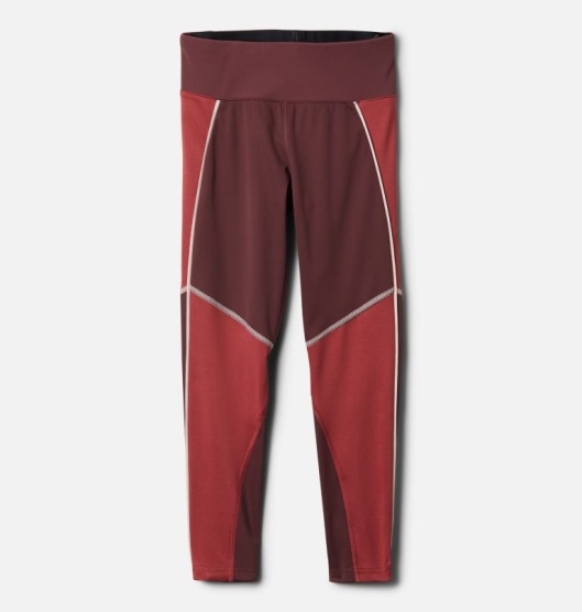 Columbia Roffe Ridge Kids' Leggings Red | 048-VTULKA