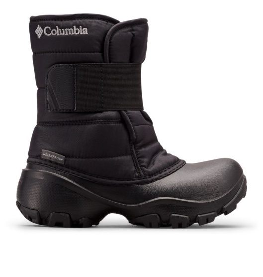 Columbia Rope Tow Kids' Boots Black Grey | 576-YJDKIR