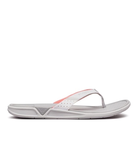 Columbia Rostra PFG Women's Sandals Grey Red | 451-GRBFMI