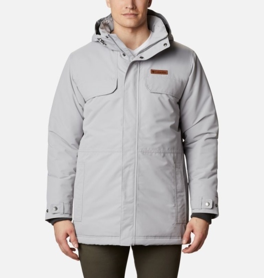 Columbia Rugged Path Men's Parkas Grey | 514-KMYJDN