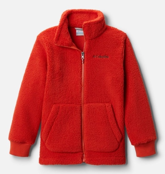 Columbia Rugged Ridge Sherpa Kids' Fleece Jacket Red | 135-RTKLMY