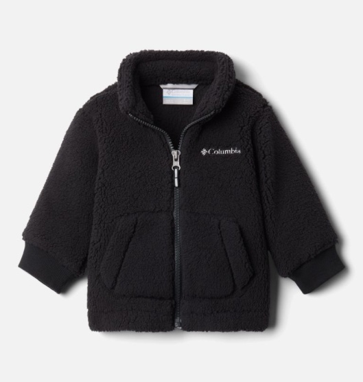 Columbia Rugged Ridge Sherpa Kids' Fleece Jacket Black | 793-RIDZJU