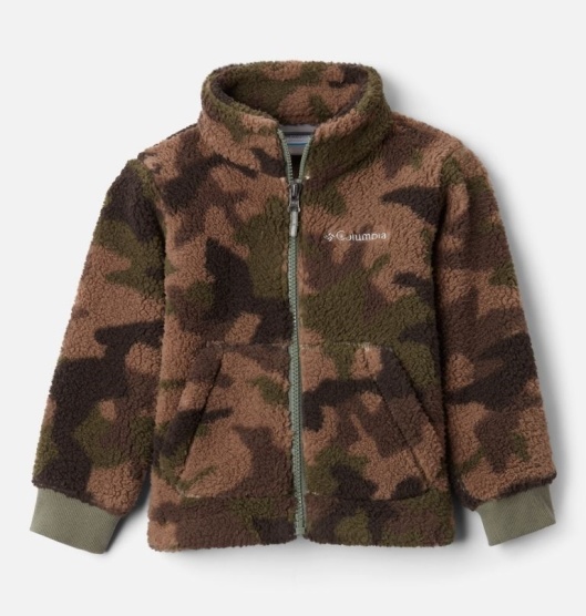 Columbia Rugged Ridge Sherpa Kids' Fleece Jacket Brown | 891-GPDHVR