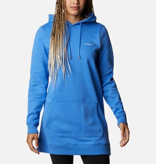 Columbia Rush Valley Women's Hoodies Blue | 086-TMLFPV