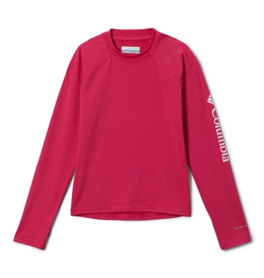 Columbia Sandy Shores Kids' Shirts Pink | 160-TNBQMX