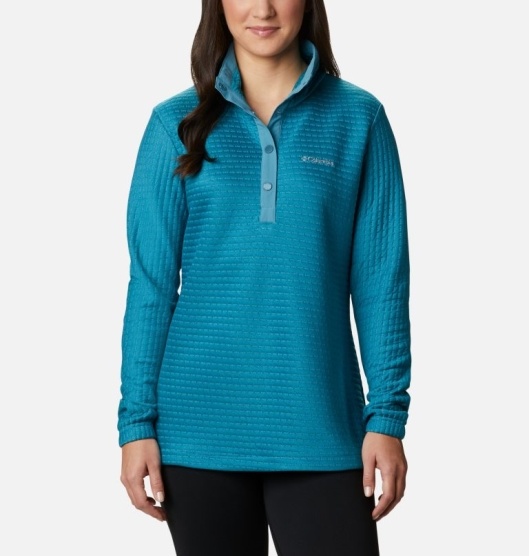 Columbia Saturday Trail Women's Hoodies Blue | 596-CYLNWM