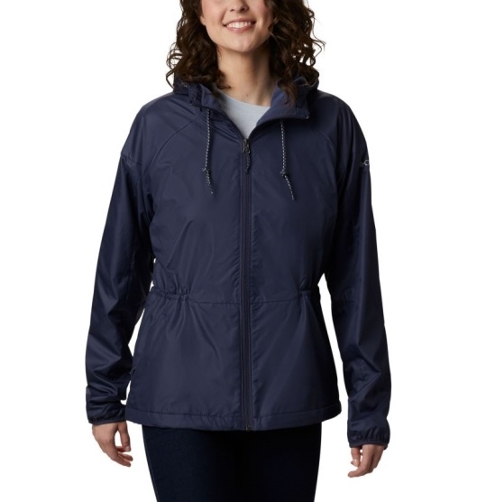 Columbia Side Hill Women's Windbreaker Blue | 893-AVLRMC