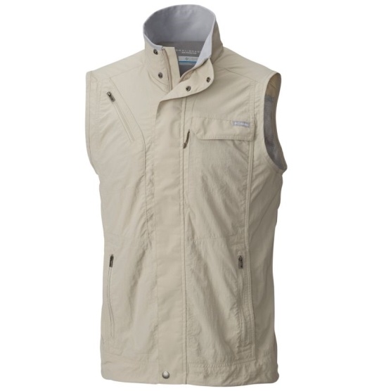 Columbia Silver Ridge II Men's Vest Khaki | 918-BRYJOH