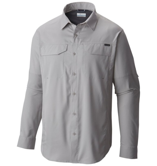 Columbia Silver Ridge Lite Men's Shirts Grey | 230-MQKLXB