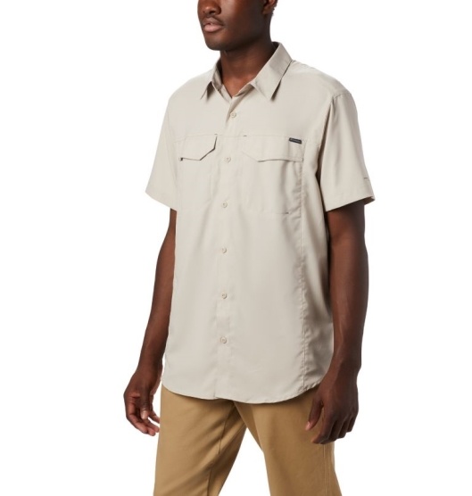 Columbia Silver Ridge Lite Men's Shirts Khaki | 957-TOEKDL