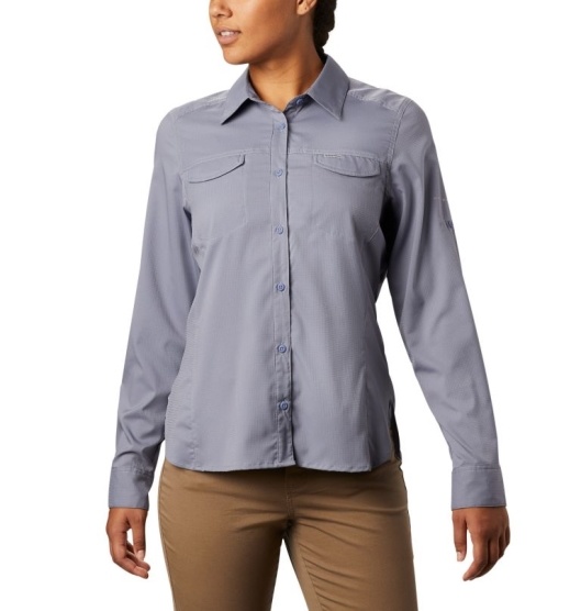 Columbia Silver Ridge Women's Shirts Grey | 917-APDZJN