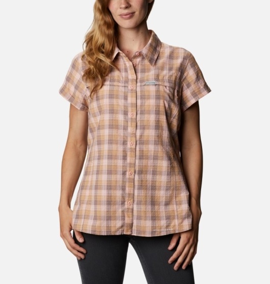 Columbia Silver Ridge Women's Shirts White | 061-YDBZXR