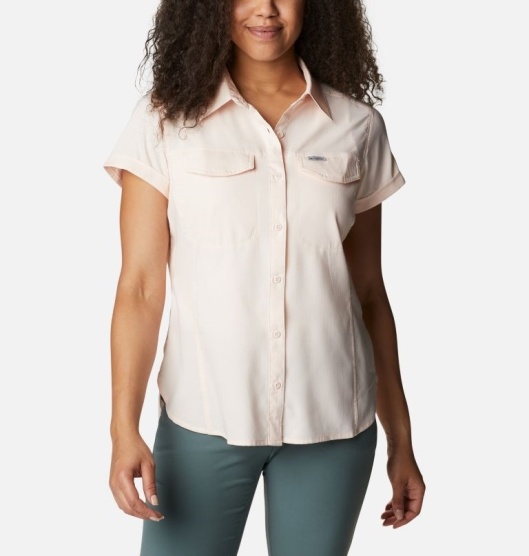 Columbia Silver Ridge Women's Shirts White | 821-XRQMEC