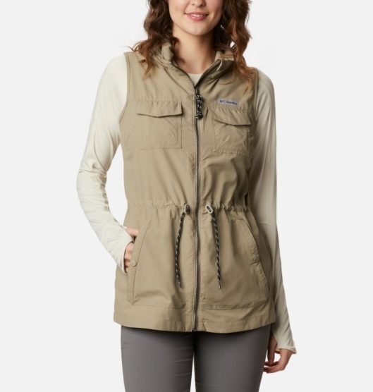 Columbia Silver Ridge Women's Vest Beige | 709-YIOUCD