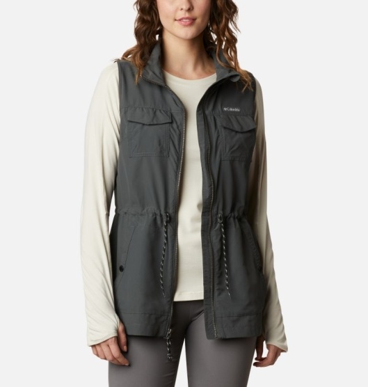 Columbia Silver Ridge Women's Vest Grey | 789-LFVMNA