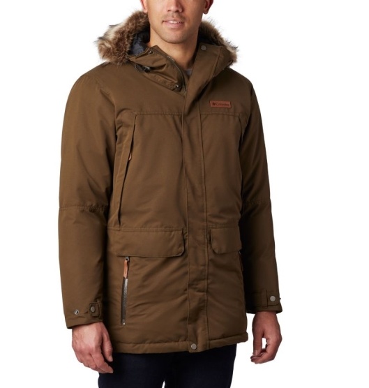 Columbia South Canyon Men's Parkas Olive Green | 452-RQYUIX