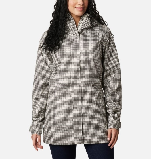 Columbia Splash A Little II Women's Rain Jacket White | 187-FGWOIM