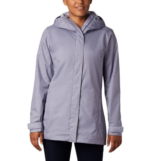 Columbia Splash A Little II Women's Rain Jacket Grey | 738-KXWOTM