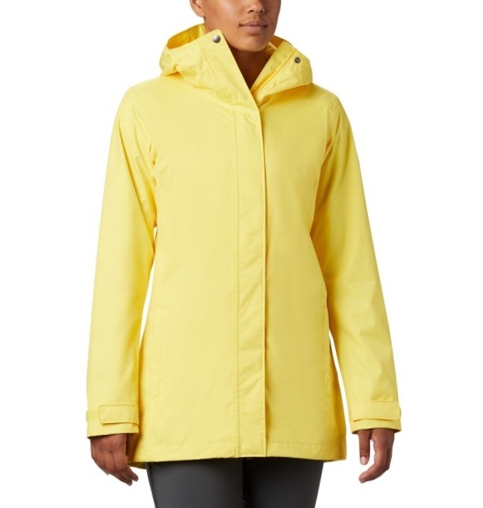 Columbia Splash A Little II Women's Rain Jacket Yellow | 937-QOUYLB