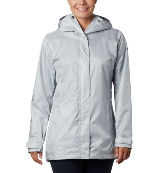 Columbia Splash A Lot Women's Rain Jacket Grey | 810-VKMOUF